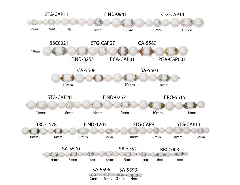 Bead Cap Sizing