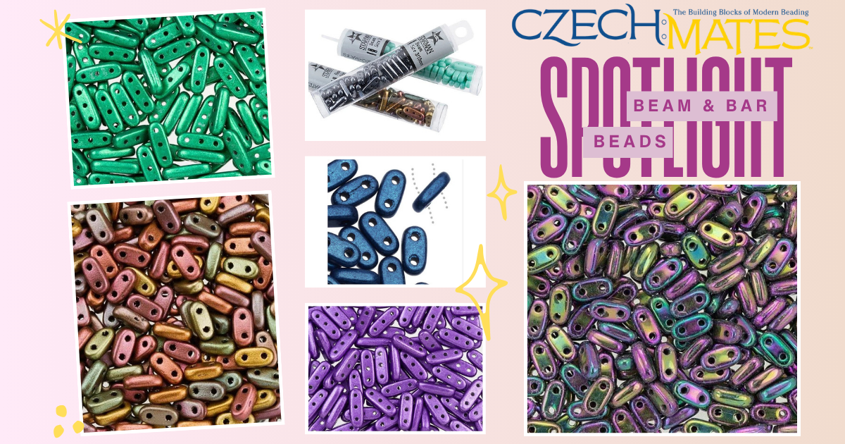 Product Spotlight: Czech Glass Prong Beads