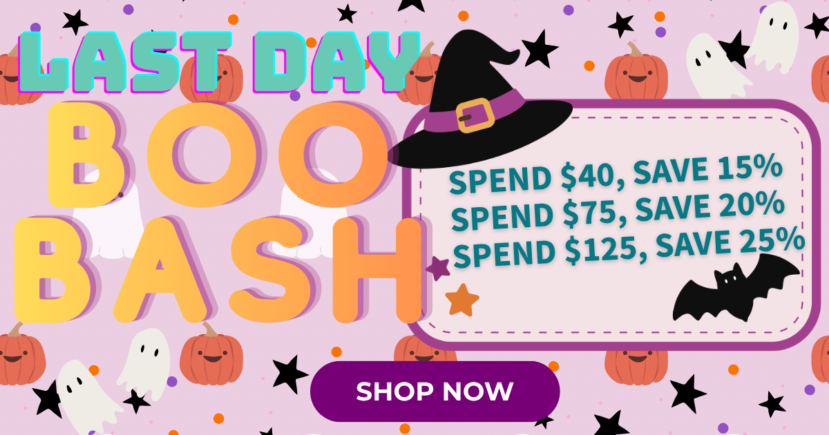 LAST DAY Boo Bash Choose Your Savings