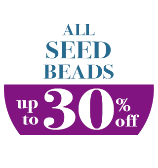 All Seed Beads up to 30% Off