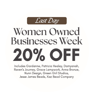 Last Day! Women-Owned Businesses Week 20% Off