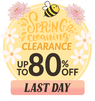 LAST DAY! Spring Cleaning Clearance Sale Up to 80% Off