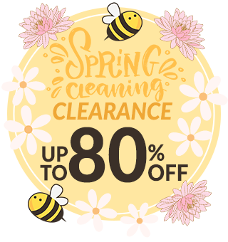 Spring Cleaning Clearance Sale! Up to 80% Off