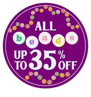 All Beads Up to 35% Off
