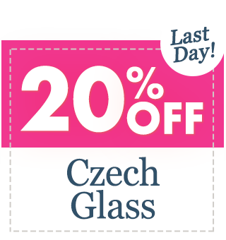 Last Day! Czech Glass Beads 20% OFF