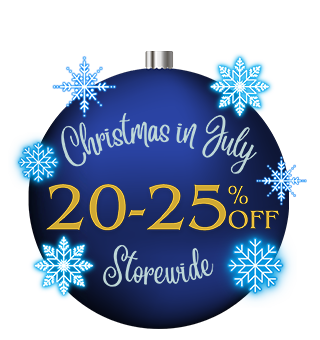 Christmas in July! 20-25% OFF + Gift with Purchase