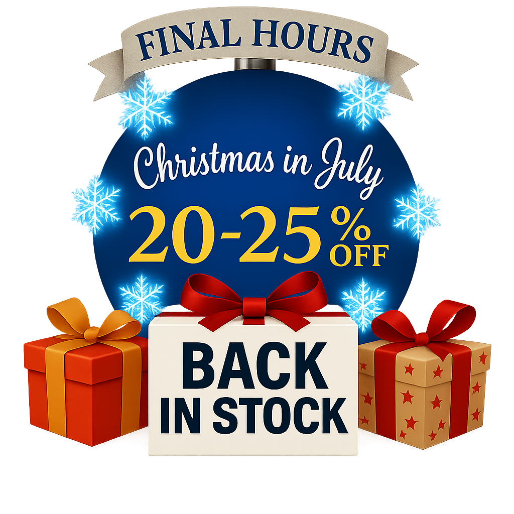 FINAL HOURS! Christmas in July! 20-25% OFF + Gift with Purchase