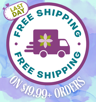 LAST DAY for FREE SHIPPING with Orders $19.99 and Over!