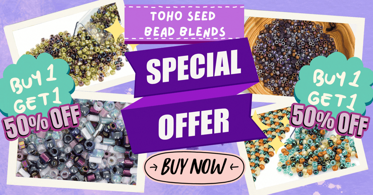 TOHO Seed Bead Blends Buy One Get One 50% OFF