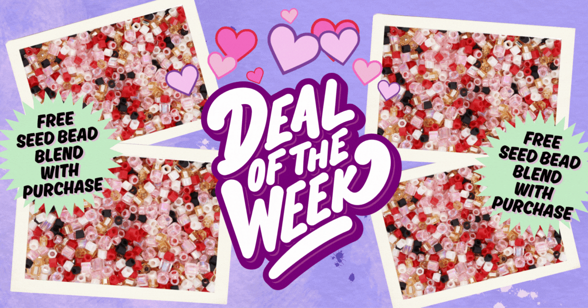 FREE Seed Bead Blend with purchase!