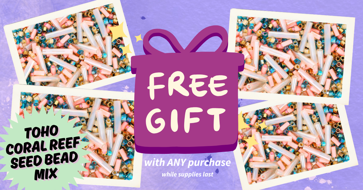 FREE TOHO Bead Mix with Any Order