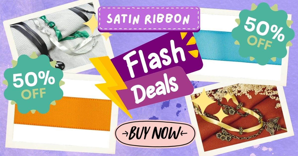 Satin Ribbon 50% OFF