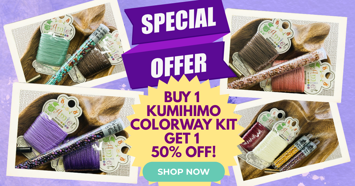 Buy One Kumihimo Kit Get One 50% OFF
