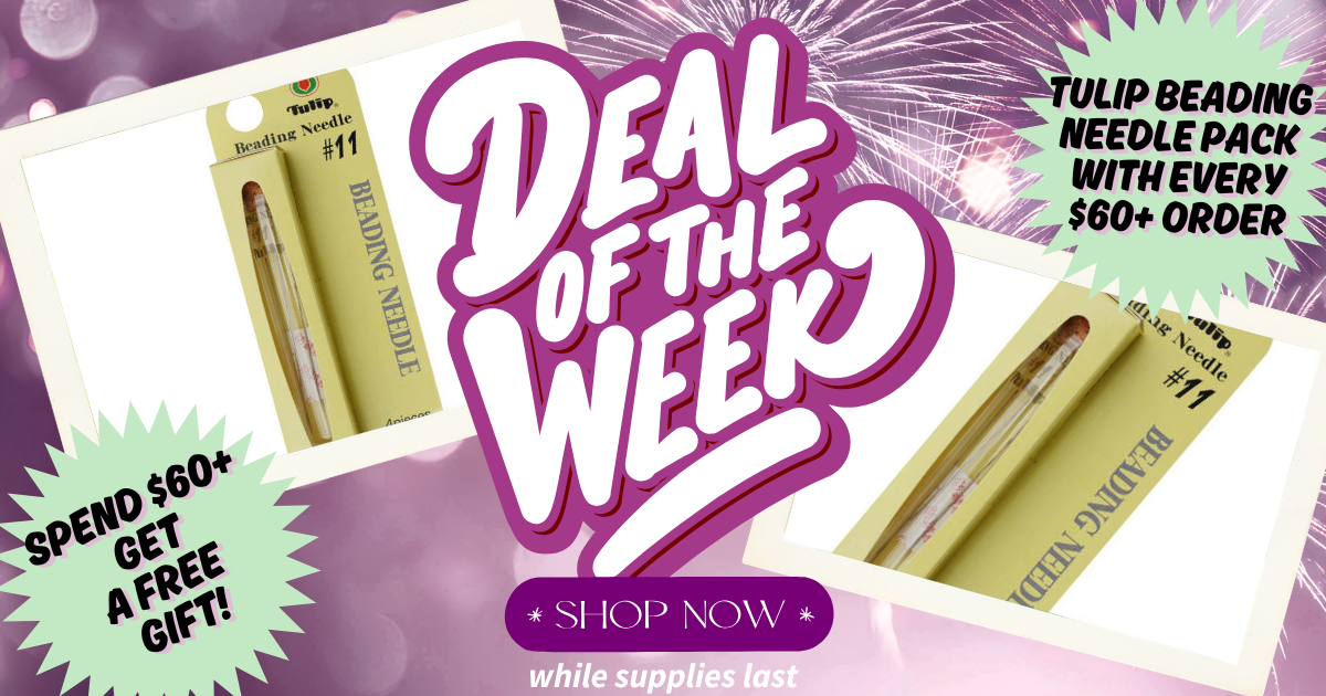 Spend $60+ Get a Free Tulip Needle Pack!
