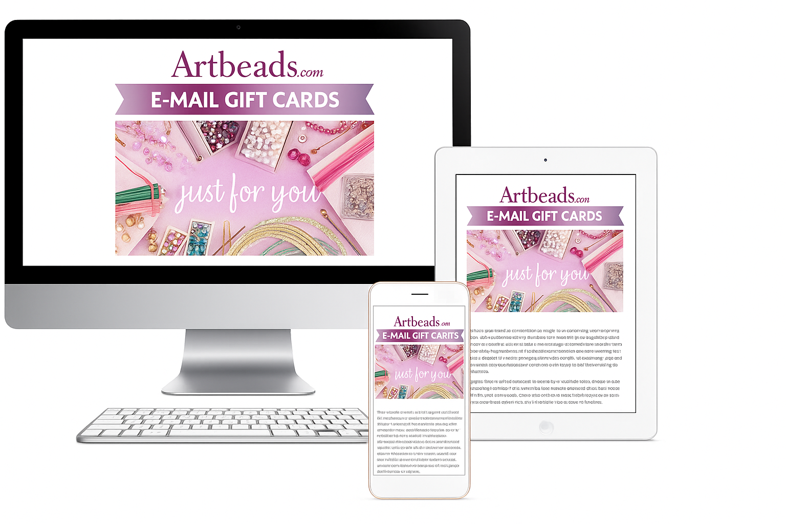 Artbeads Email Gift Certificate