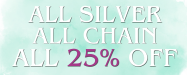 Silver and Chain Sale