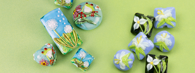 Grace Lampwork Beads