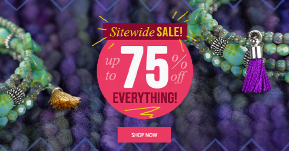 Sitewide Sale up to 75% Off
