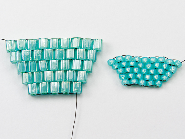 Brick stitch hotsell beading