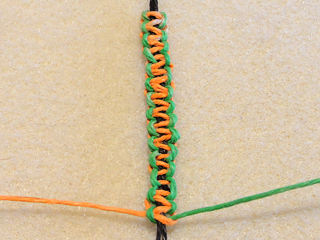 Make a Sliding Macrame Closure Step 13