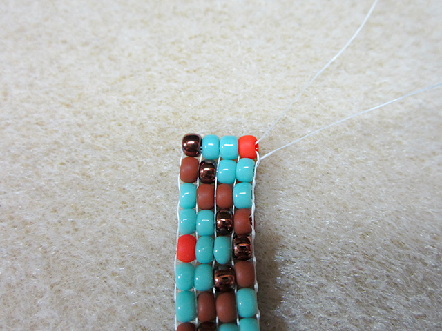 bead loom earrings