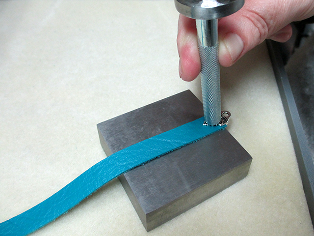 Using a Strap Tip End Step 8