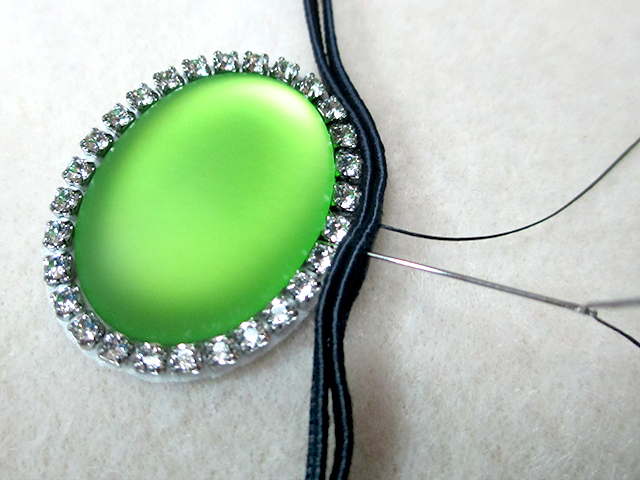 Soutache with Cup Chain Step 6
