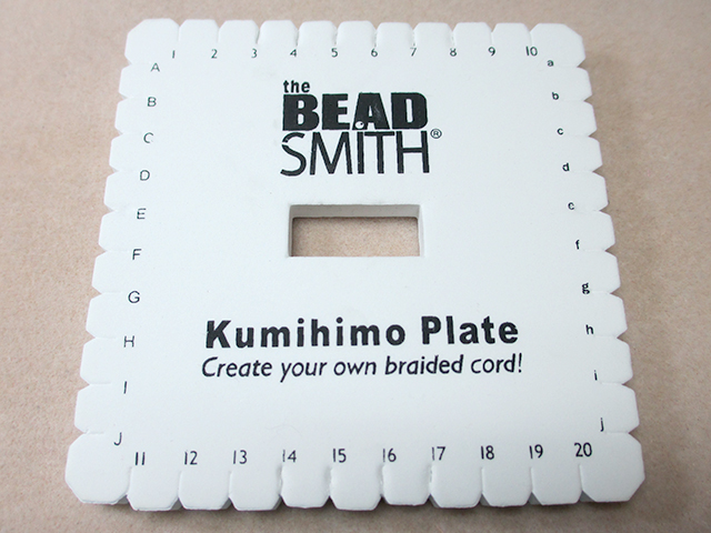 Making a Flat Kumihimo Braid Step 1