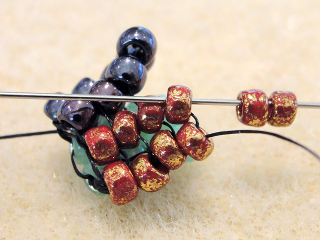 Seed Bead MultiStrand Necklace