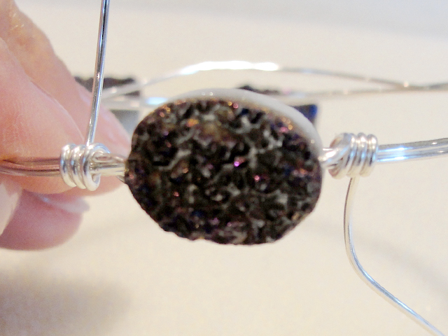 Create a Wire-Wrapped Bracelet with Beads Step 3